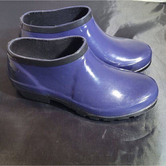 NOMAD WOMEN"S DRIP SHINY RAIN CLOG - Picture 6 of 15